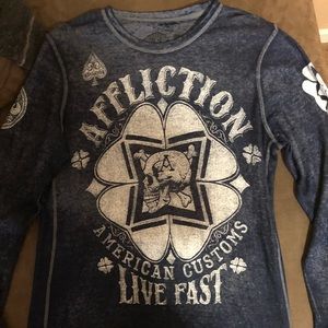 Long Sleeve Affliction Shirt